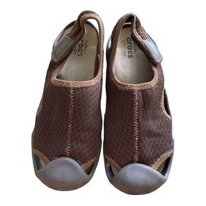 Crocs Kids Brown Sandals Size J3